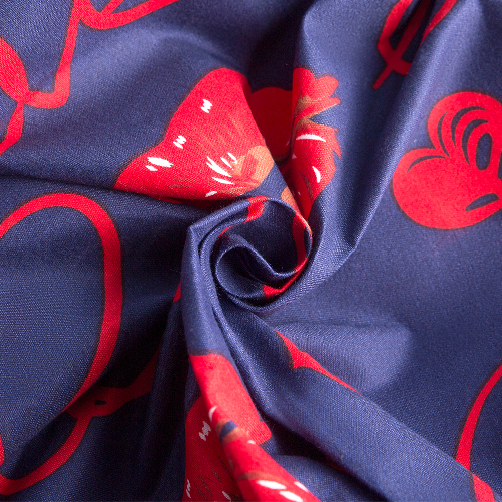 Venda direta de fábrica 100% de poliéster Microfiber Landing Dispersion/Pigmment Printing Home Textile Fabric