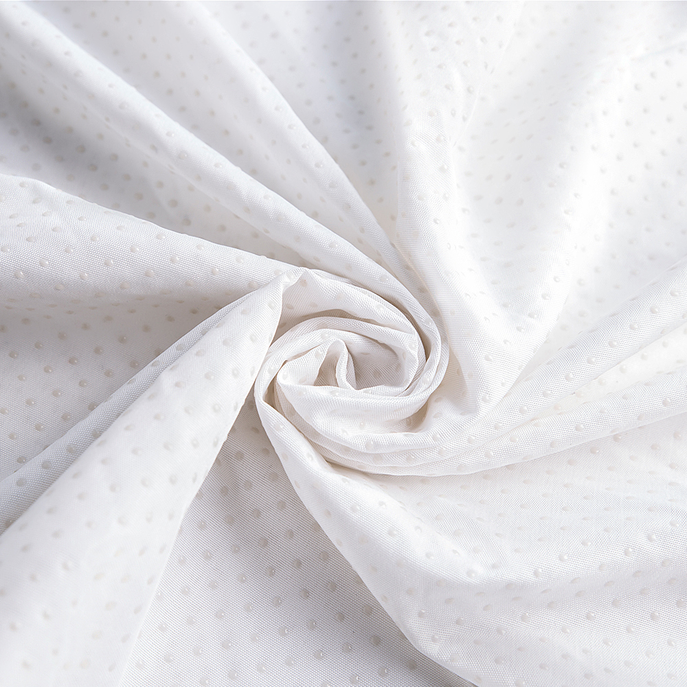 Venda direta de fábrica 100% de microfibra de poliéster escovada gota de plástico home têxtil tecido têxtil