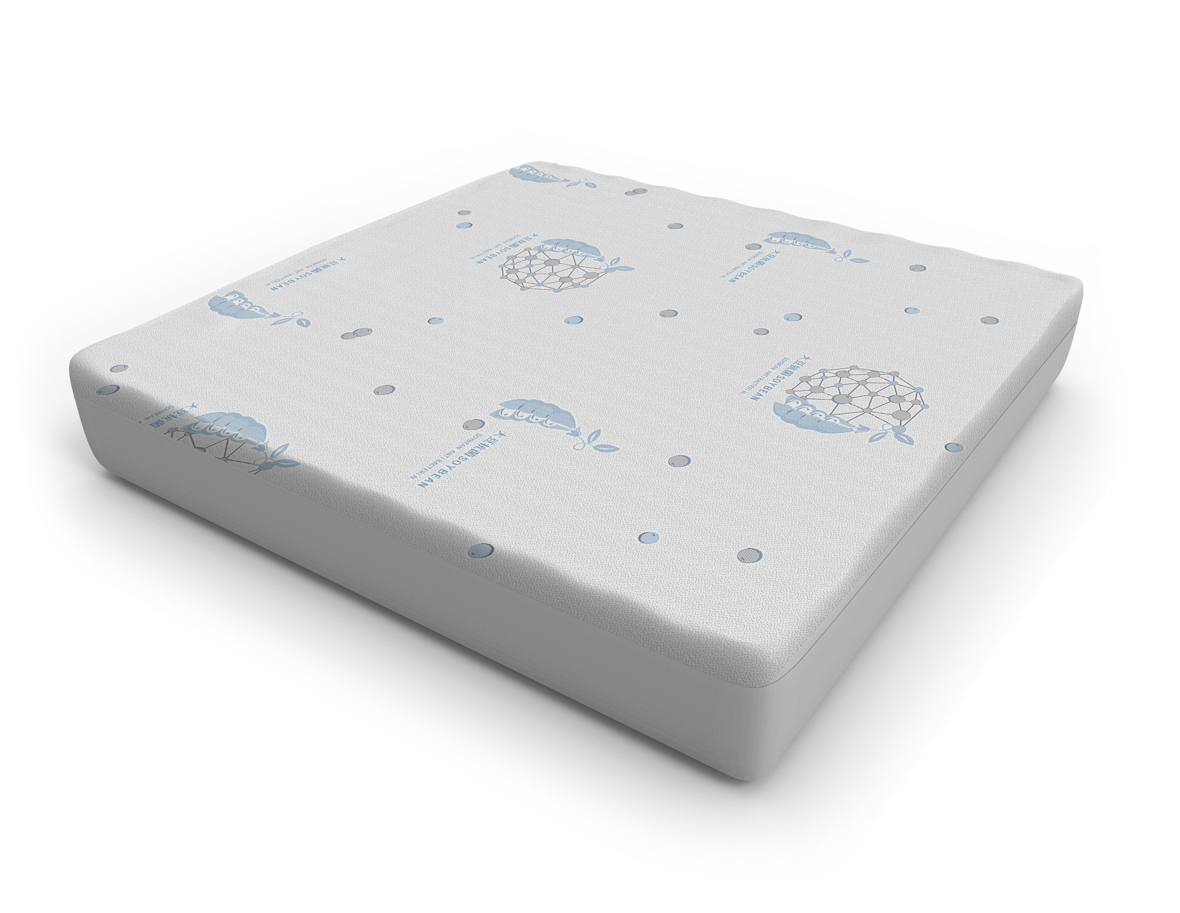 Tecido de colchão de soja