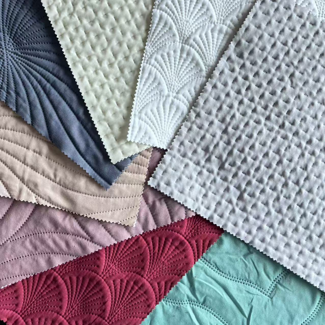 Tecido ultrassônico de microfibra tingido